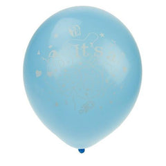 Latex Balloons Baby Shower, Its a Boy/Gril, 12-inch, 12-Piece
