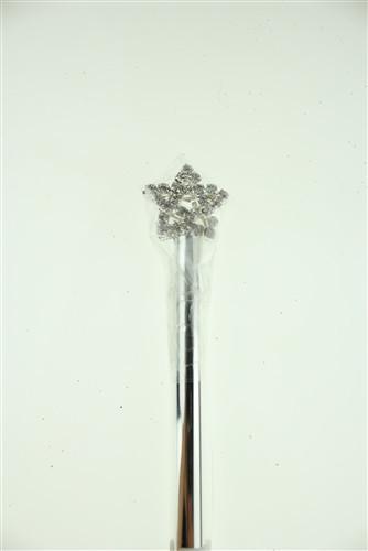 Crystal Rhinestone Scepters, 11-1/2-inch, Star