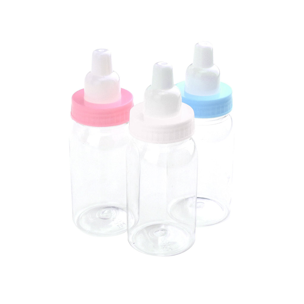 Mini Bottle Baby Shower Favors, 4-1/4-Inch, 3-Count
