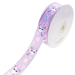 Lovely Unicorn Satin Ribbon, 7/8-Inch, 10-Yard