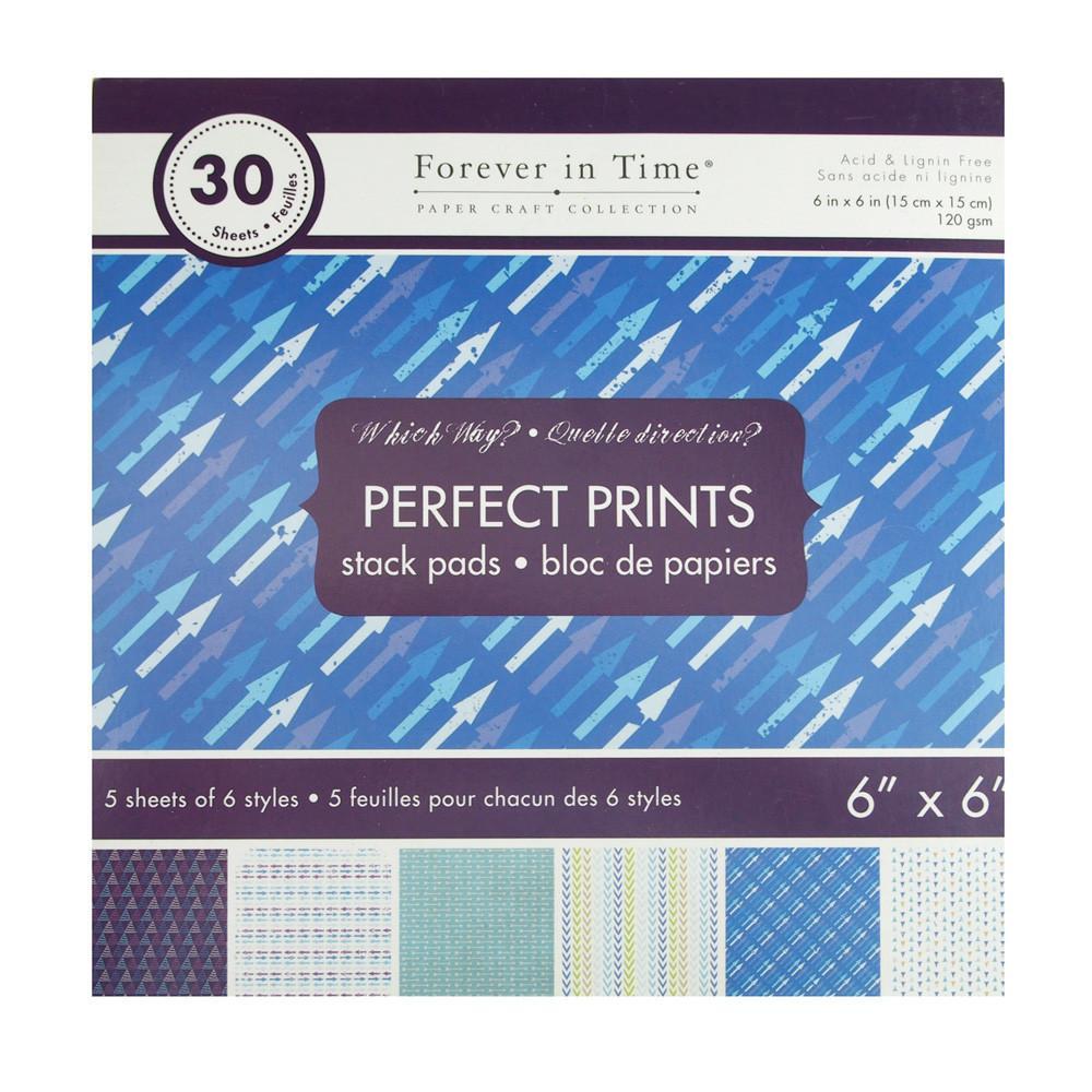 Which Way Paper Stack Pads, Blue, 6x6-Inch