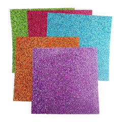 Metallic Tubes Card Stock Sheets, Assorted, 12-Inch, 5-Piece