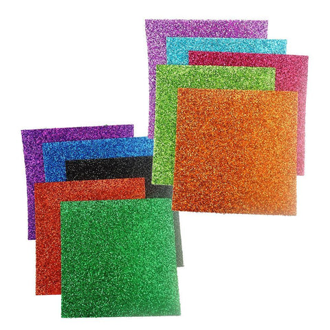 Metallic Grass Card Stock Sheets, Assorted, 12-Inch, 5-Piece