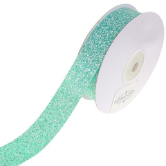 Frosted Sparkling Glitter Ribbon, 7/8-Inch, 10-Yard