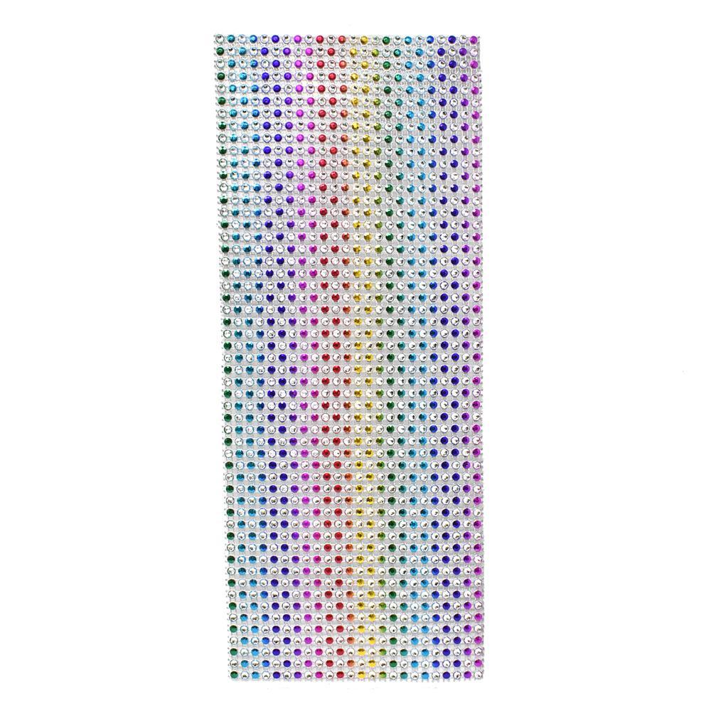 Rainbow Jewel Crop It Stickers, 11-1/2-Inch