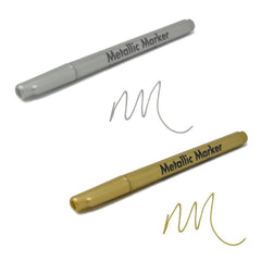 Metallic Marker 0.7mm Extra Fine Point, 5-1/2-Inch