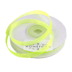 Sheer Organza Ribbon, 1/4-inch, 25-yard
