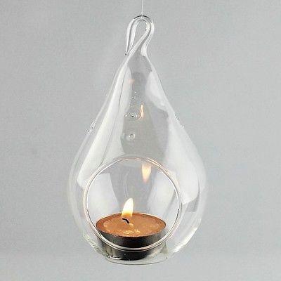 Raindrop Glass Terrarium Air Plant Home Decor