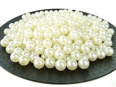 Plastic Pearl Beads Vase Filler, 18mm, 150-Piece