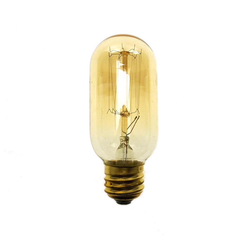 Ghent Edison Light Bulb, Tan, 40W, 4-1/4-Inch