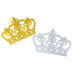 EVA Glitter Foam Royal Crown Cut-Outs, 22-1/2-Inch