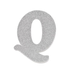 EVA Glitter Foam Letters and Numbers Cut Outs, 4-1/2-inch, 12-count