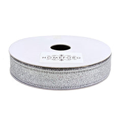 Sparkling Glitter Wired Ribbon, 5/8-Inch, 10-Yard