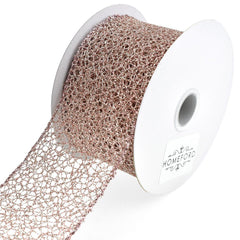 Glitter Webbing Wired Ribbon, 2-1/2-Inch, 10-Yard