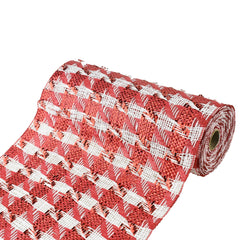 Houndstooth Fabric Mesh, 10-Inch x 10-Yard