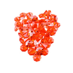 Large Acrylic Diamonds, 1-1/2-Inch, 55-Count