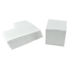 Foldable Paper Gift Box, 2-1/4-Inch, 12 Count - White