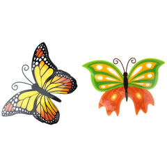 Butterfly 3D Wall Stickers, 4-7/8-Inch, 6-Piece