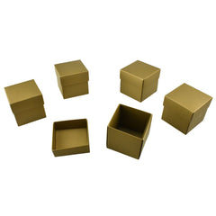 Cube Paper Gift Box, 2-Inch, 24-Count