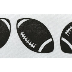 Football Goal Sports Themed Ribbon, 1-3/8-inch, 25-yard