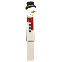 Christmas Characters Clothespins, 2-7/8-Inch, 4-Piece