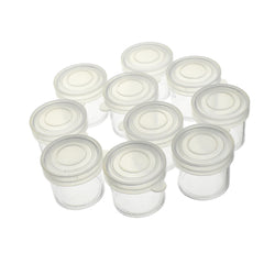 Plastic Craft Cups, 1-inch x 1-1/8-inch, 10-count