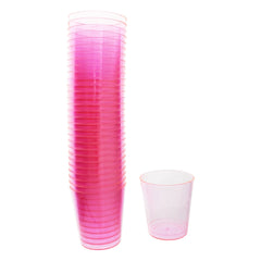 Plastic Shot Glass, 2-Inch, 1-Ounce, 30-Count