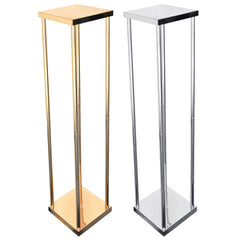 Metallic Pillar Centerpiece Stand, 42-Inch