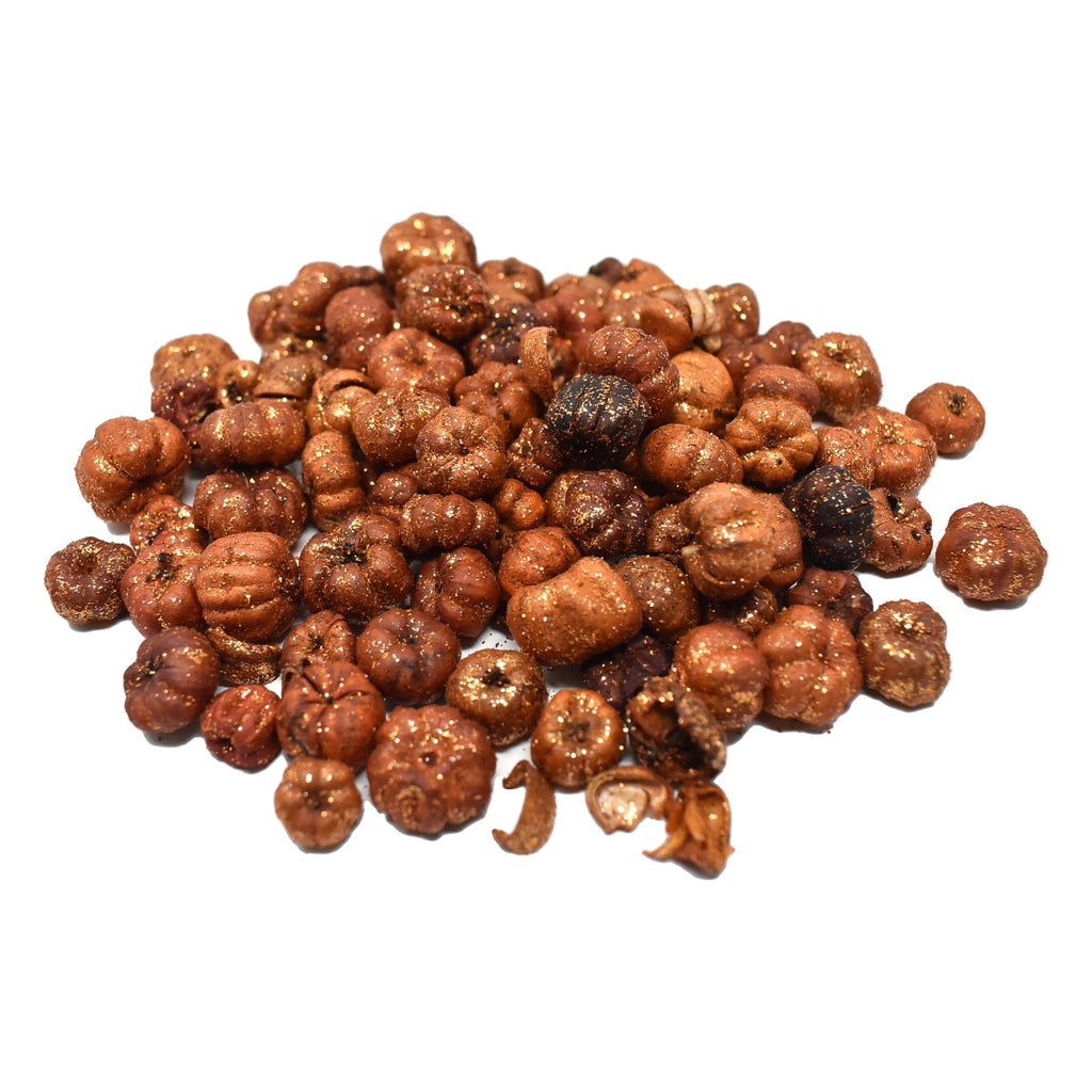 Glittered Putka Pods Pumpkin Spice Potpourri, Copper, 3-Ounce