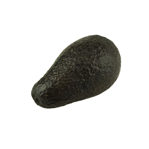 Realistic Faux Avocado Decoration, Brown, 4-1/8-Inch