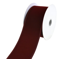 Christmas Velvet Wired Edge Ribbons, 10-yard