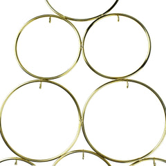 Metal Christmas Tree Hanging Ornament Rack, 42-Inch - Gold