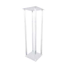 Acrylic Pillar Centerpiece Stand