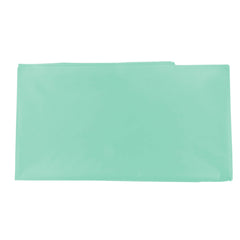 Plastic Table Cover, Round, 84-Inch - Aqua