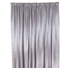 Satin Party Backdrop Curtain, 10-Feet