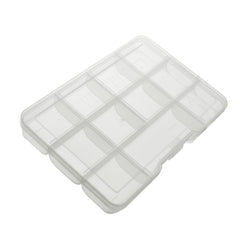 Plastic Organizer Box, 11-Slot, 6-3/4-Inch x 4-3/4-Inch