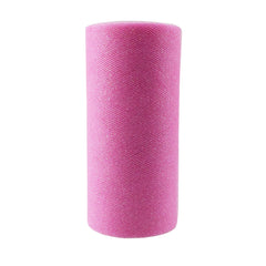 Sparkling Glitter Tulle Fabric Roll, 25-Yard x 6-Inch