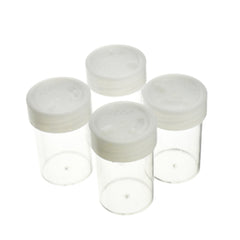 Glitter Shaker Jars, 1-3/4-Inch x 1-Inch, 4-Count