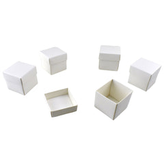 Cube Paper Gift Box, 2-Inch, 24-Count