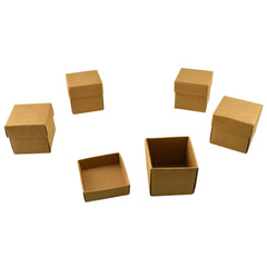 Cube Paper Gift Box with Lid, 2-Inch, 24-Count