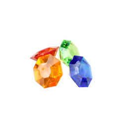 Large Acrylic Diamonds, 1-1/2-Inch, 55-Count