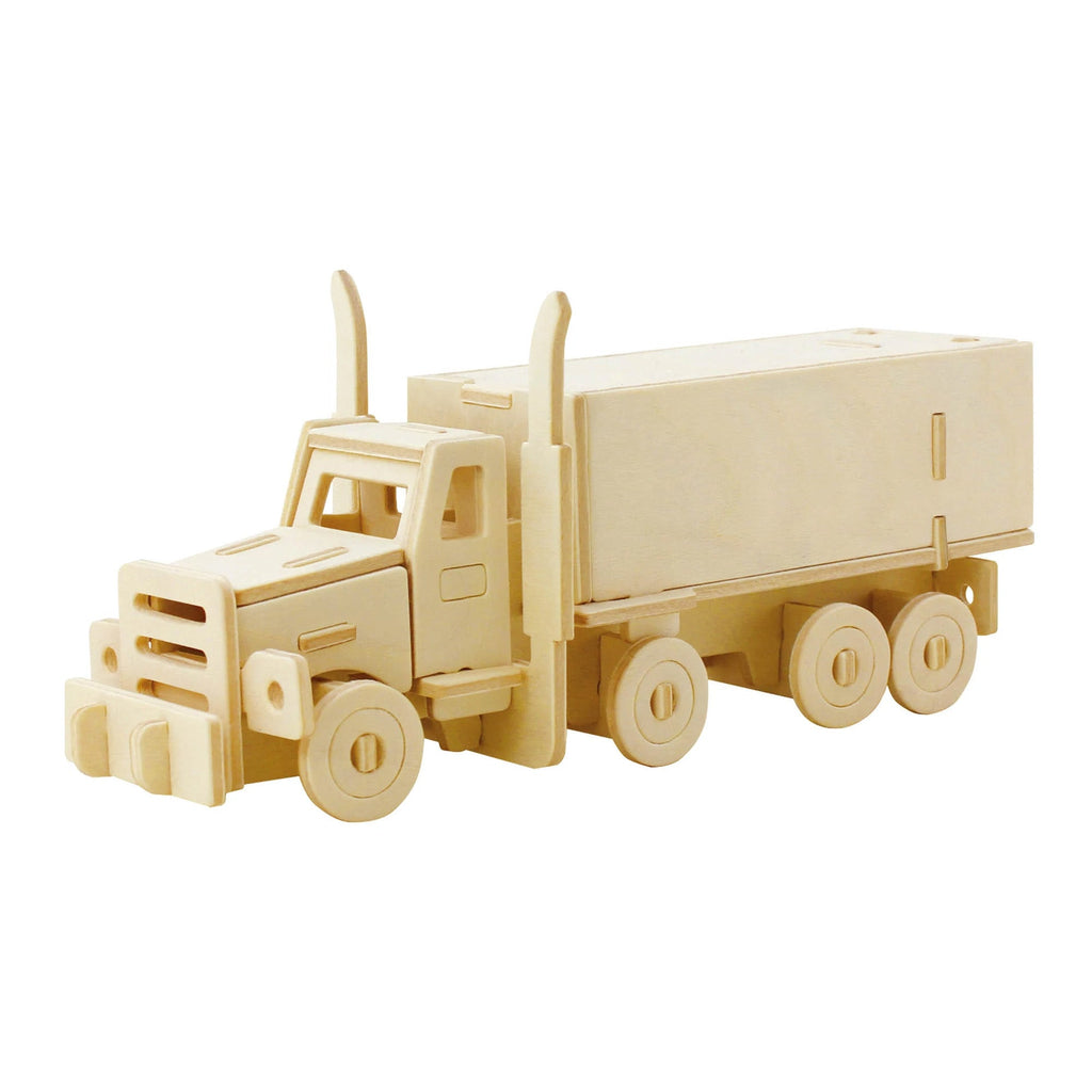 Truck 3D Wooden Puzzle, 7-1/4-Inch