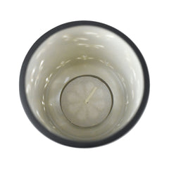 Dragonfly Cylinder Tea Light Candle Holder, 2-3/4-Inch - Grey