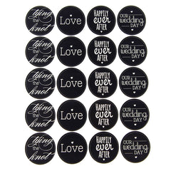 Seal Stickers, 2-inch, 40-piece, Chalkboard