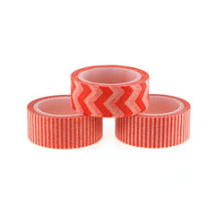 Masking Washi Tape, 5/8-inch, 5-yard, 3-piece