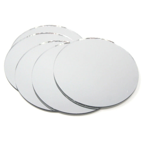 Round Mirror Table Scatter, 4-inch, 5-count