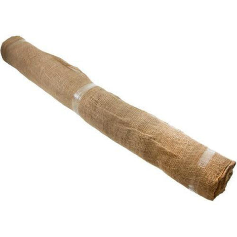 Wide Natural Burlap Jute Fabric Roll, 51-Inch, 20 Yards