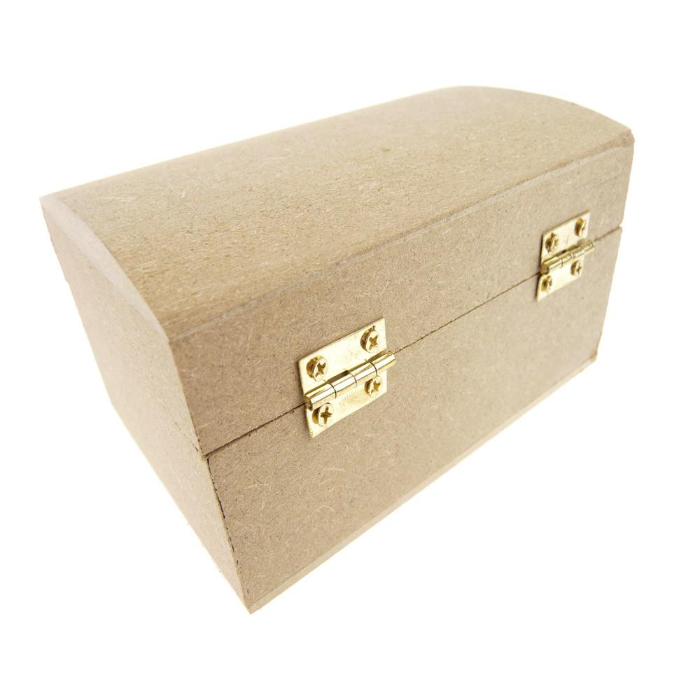 Jewelry Box Wooden Favor, Natural, 5-Inch