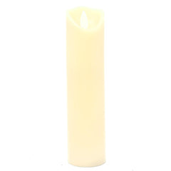 Flameless Wax Slender Pillar LED Candles