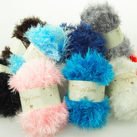 Fuzzy Fancy Yarn Ball, 57-Gram, 64-yard